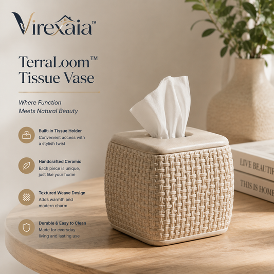 Virexaia™ TerraLoom Textured Tissue Vase